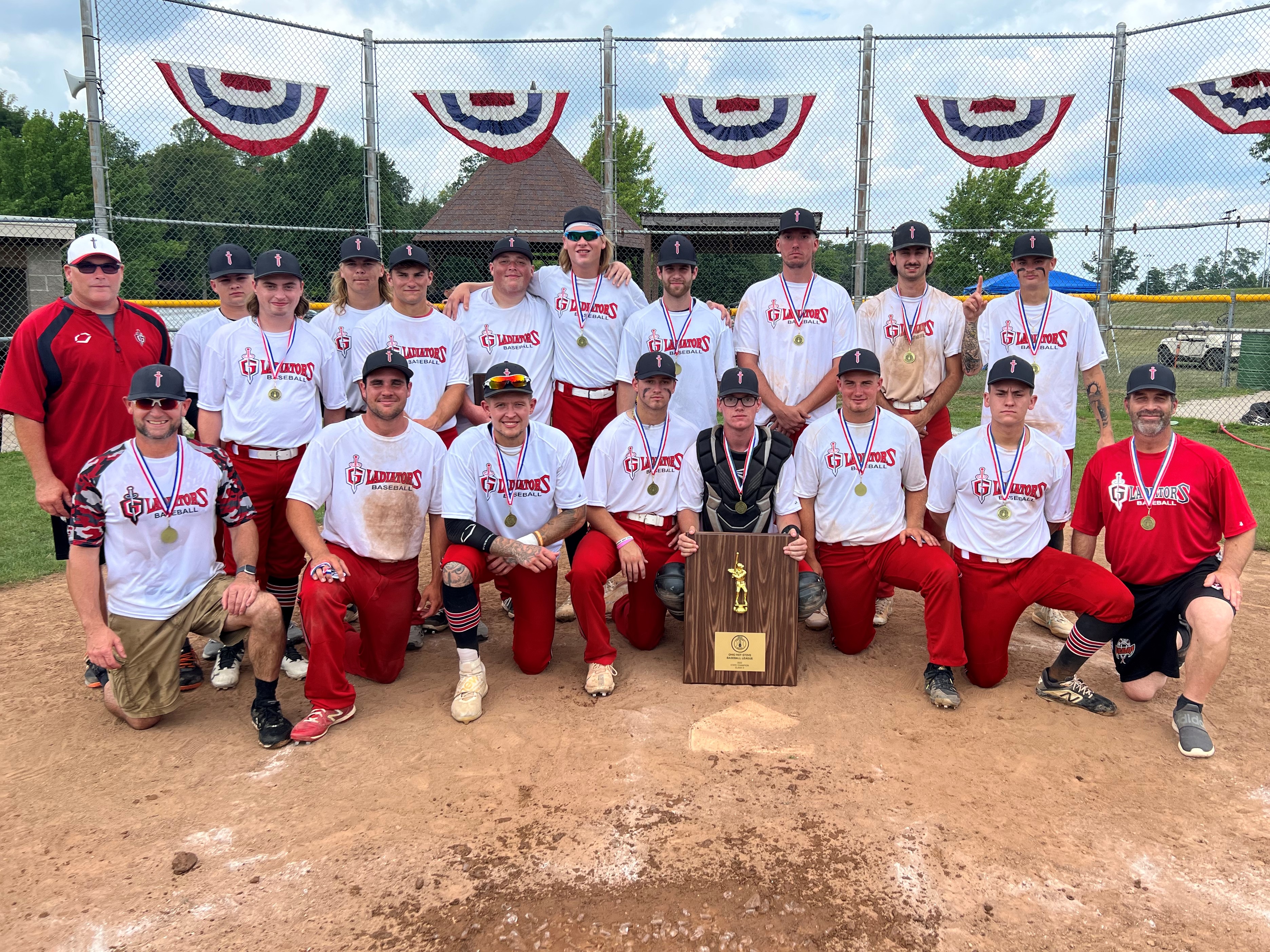 2022 Class D State Champions - N. Ridgeville Gladiators Red