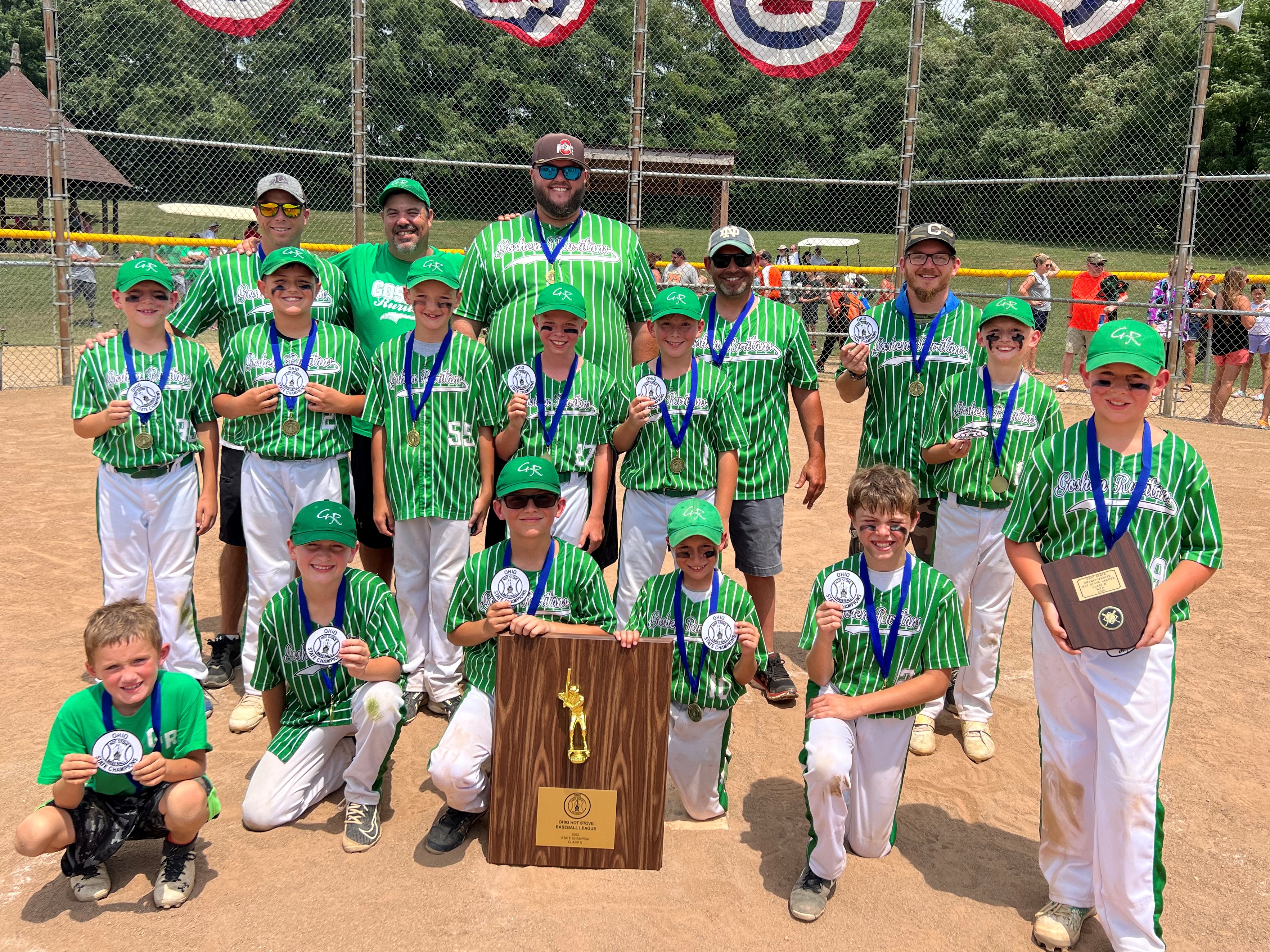 2022 Class H State Champions - Goshen Center Ruritans