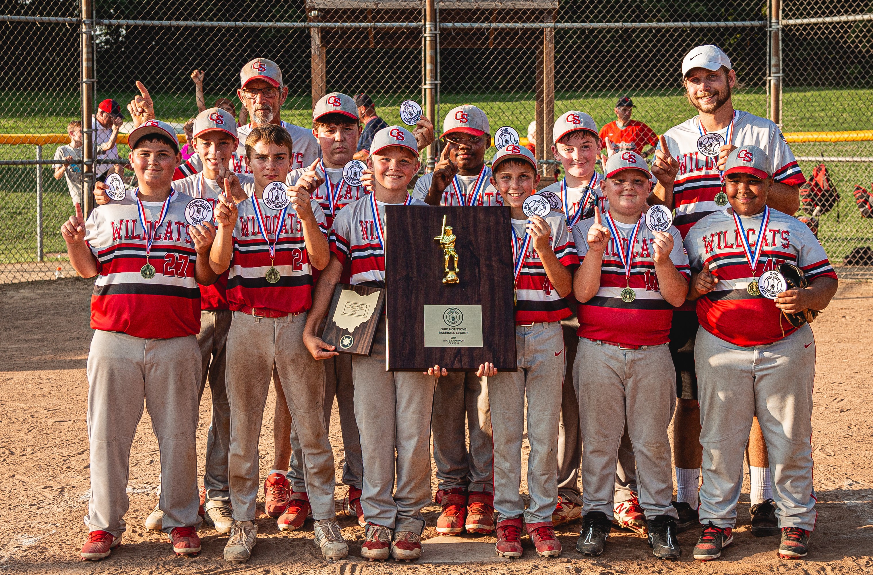 2021 Class G State Champions - Canton South Wildcats